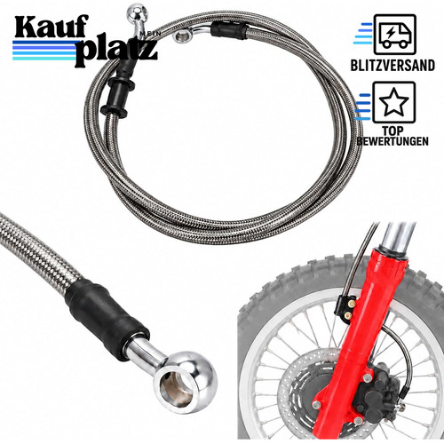 Bremsschlauch motorrad 90cm - bremsschlauch,